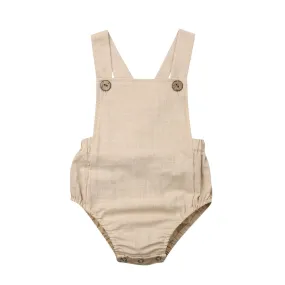 Sleeveless Baby Romper