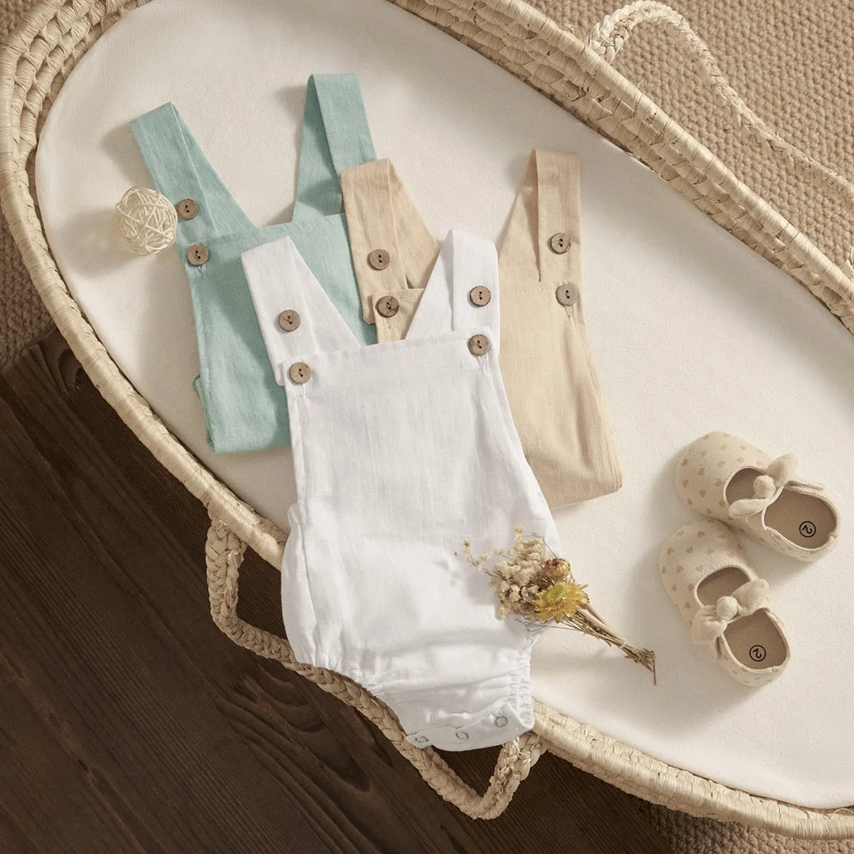 Sleeveless Baby Romper