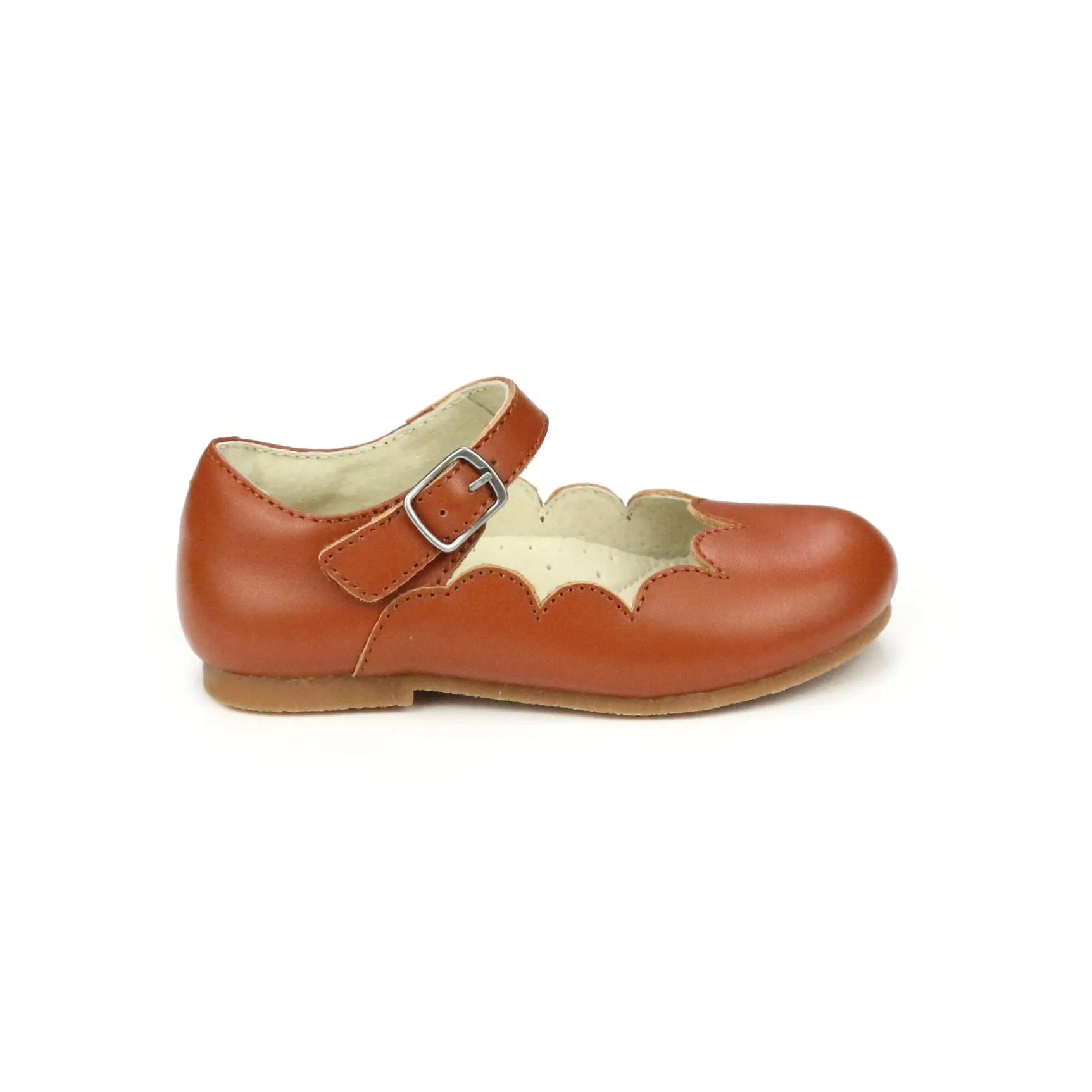 Sonia Scalloped Flat