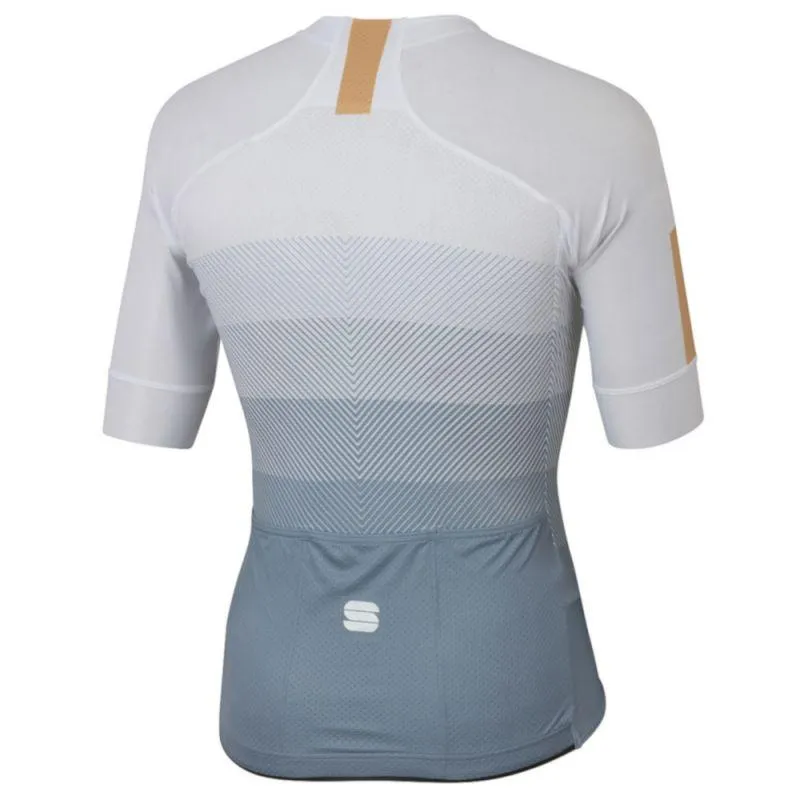 Sportful BFP Evo Short Sleeves Jersey - White/Gold