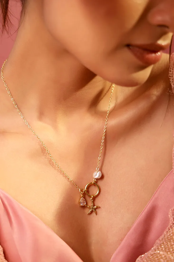 Story of The Starfish Neckpiece