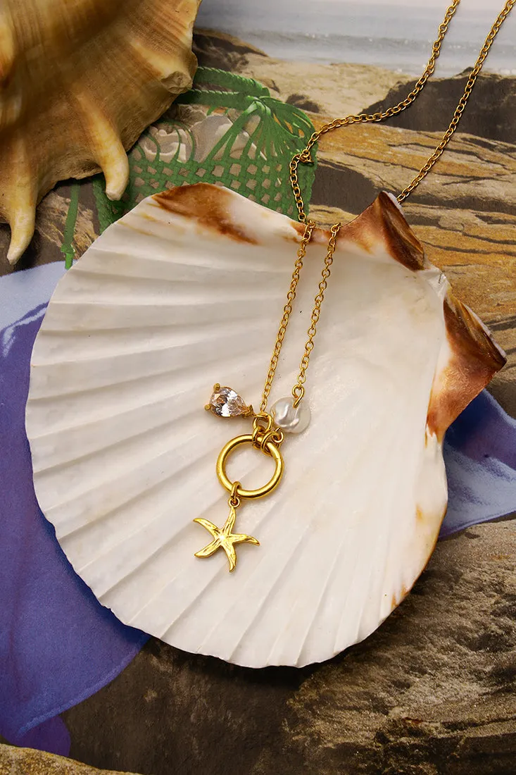 Story of The Starfish Neckpiece