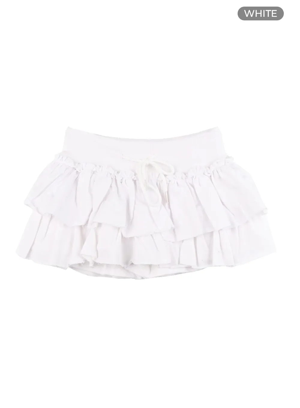 String Frill Mini Skort CA409