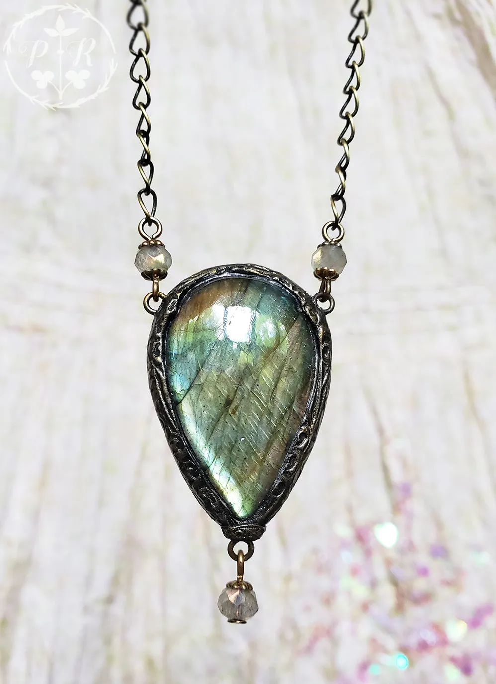 The Faire Serena ~ Labradorite Amulet