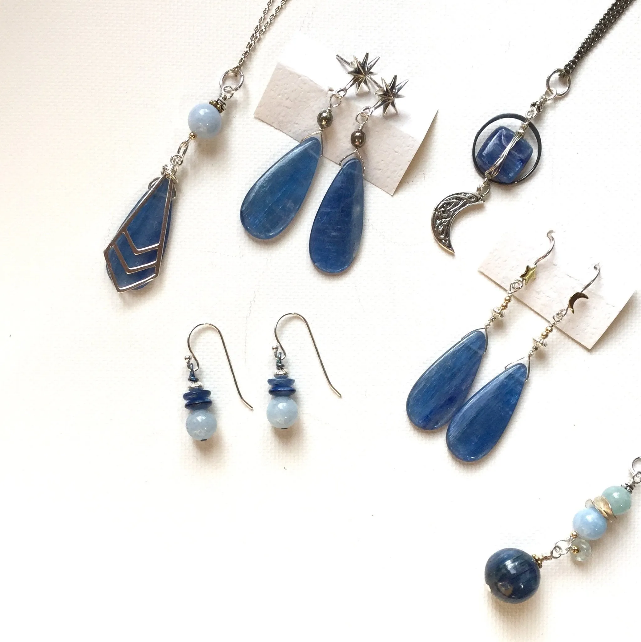 Wish Upon a Star Kyanite Earrings