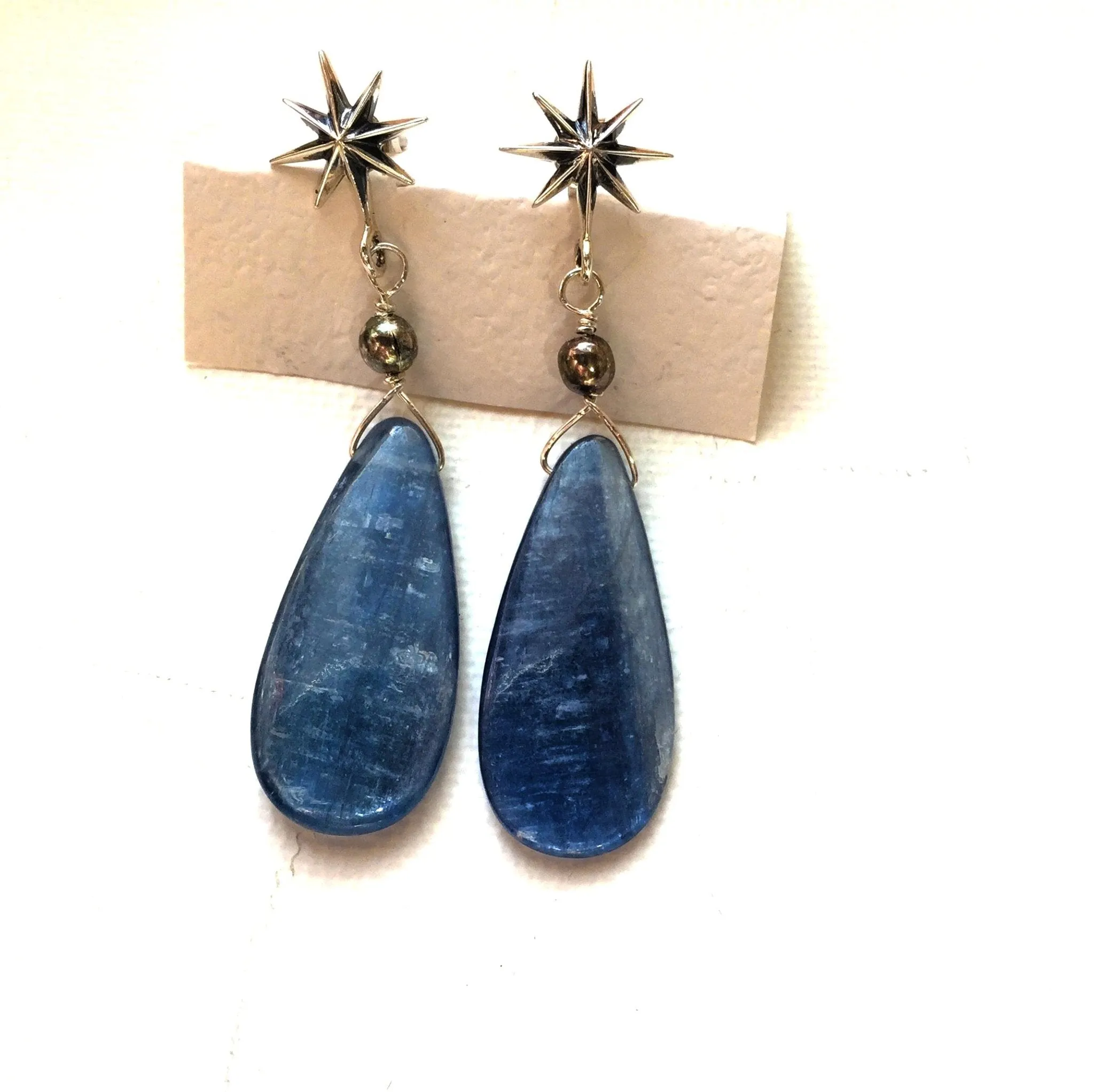 Wish Upon a Star Kyanite Earrings