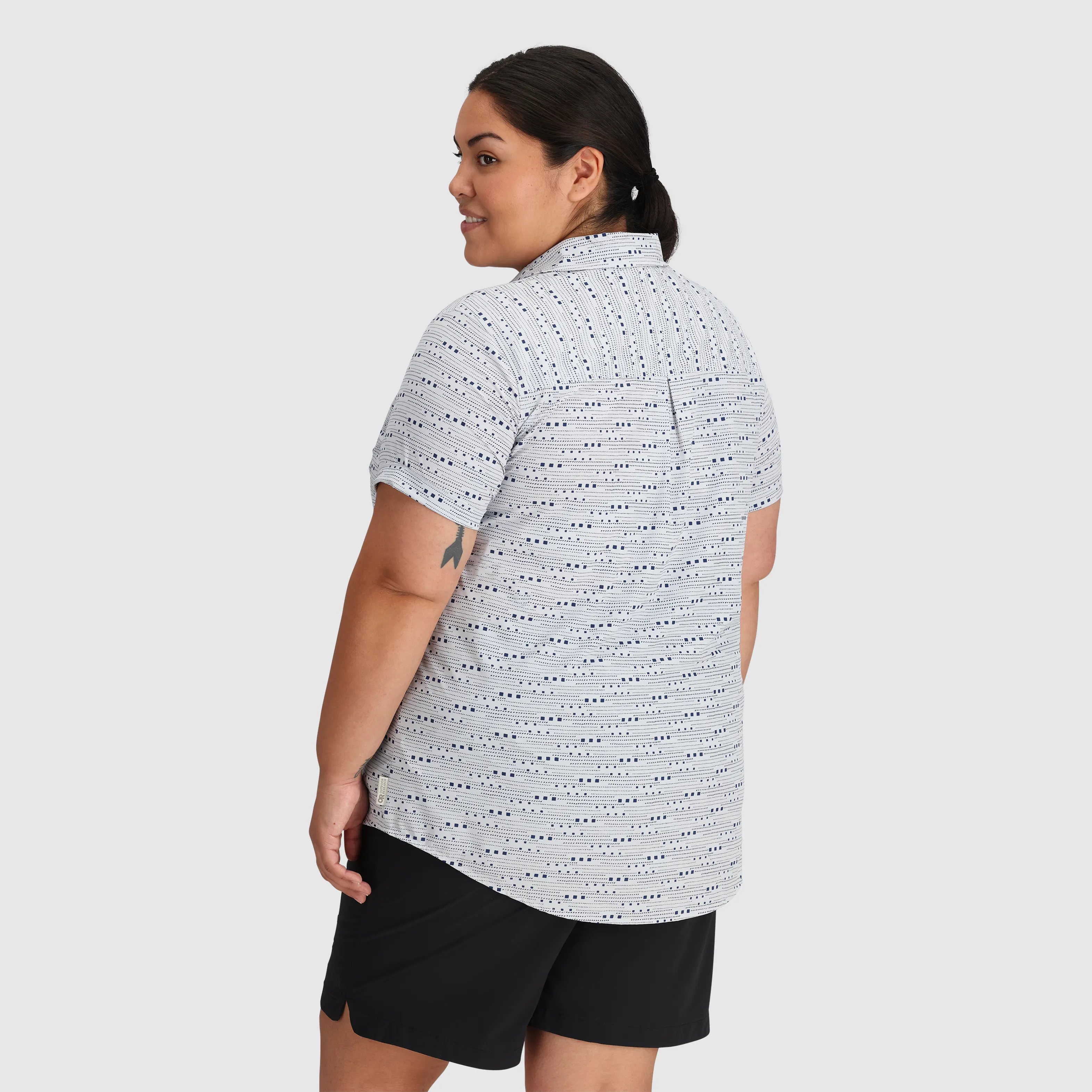 Women's Astroman Short Sleeve Sun Shirt-Plus