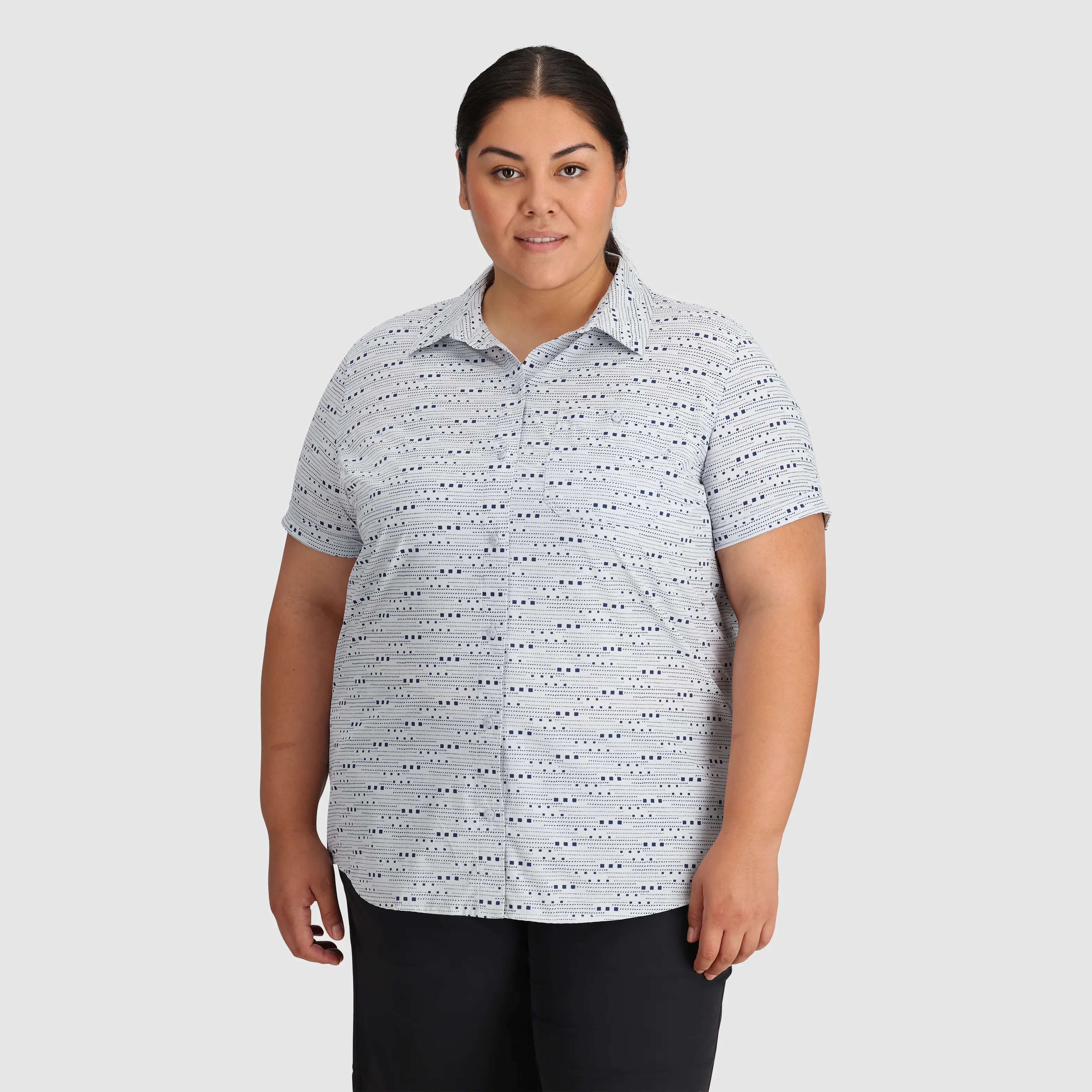 Women's Astroman Short Sleeve Sun Shirt-Plus